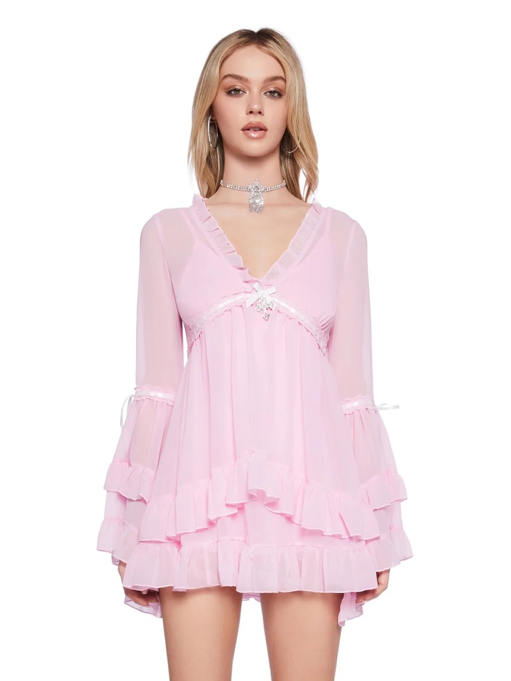 Dollskill Sugar Thrillz Pink real divinity dress